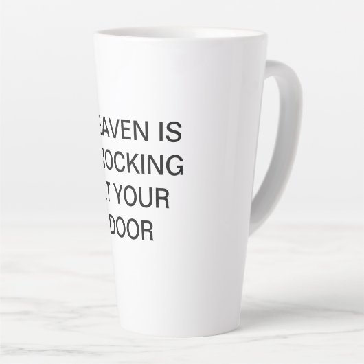 Latte Mug (Angle droit)