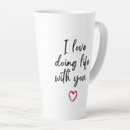 Latte Mug (Angle droit)