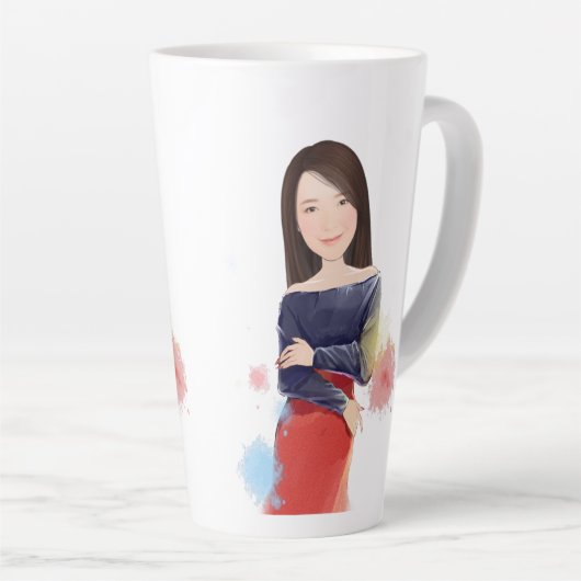 Latte Mug (Angle droit)