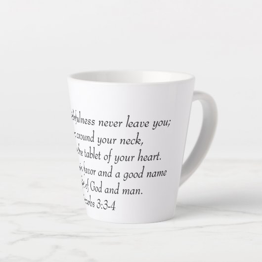Latte Mug (Angle droit)
