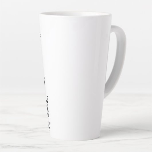 Latte Mug (Angle droit)