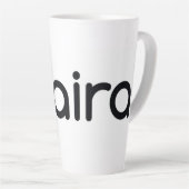 Latte Mug (Angle droit)