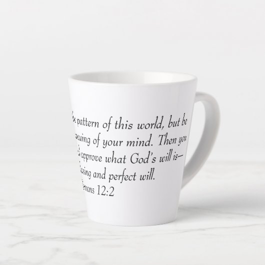 Latte Mug (Angle droit)