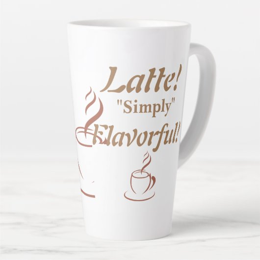 Latte Mug (Angle droit)