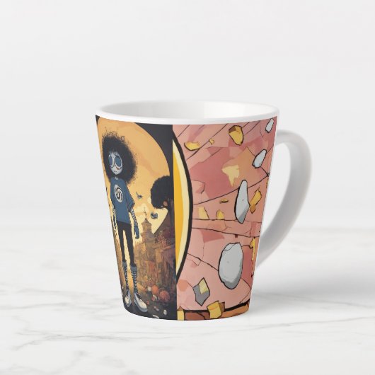 Latte Mug (Angle droit)