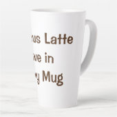 Latte Mug (Angle droit)