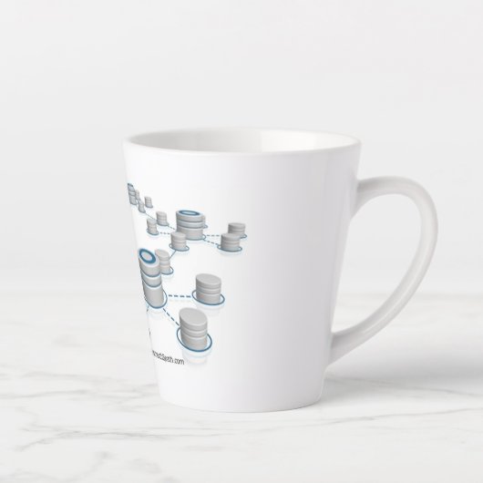 Latte Mug 12 0z (Droite)