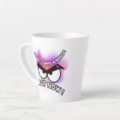 Latte Mug 12oz : Agir maintenant (Angle gauche)