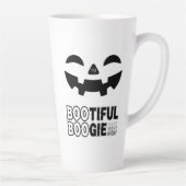 Latte Mug 17oz : HALLOWEEN Face (Droite)