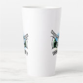 Latte Mug 17oz : Qui pensez-vous ? (Devant)
