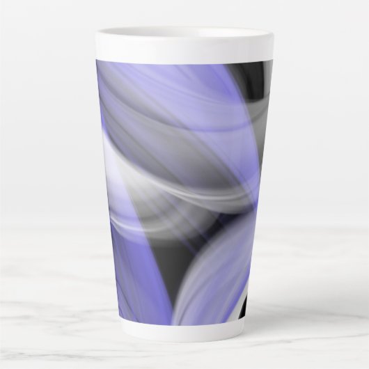 Latte Mug Abstrait Home Trend Lavender Violet (Devant)