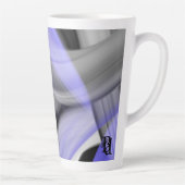 Latte Mug Abstrait Home Trend Lavender Violet (Droite)