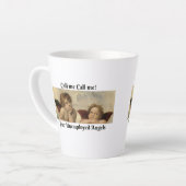 Latte Mug avec Angels Guardians (Angle gauche)