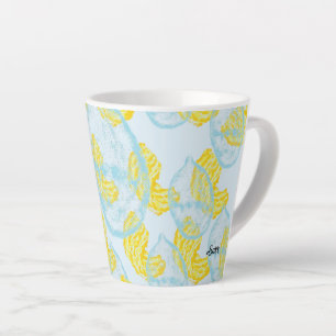 Latte Mug : Boucles de pluie de chips de pommes de