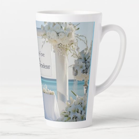 Latte Mug- Bridal Latte Mug – Latte Mok (Rechts)