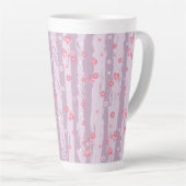 Latte Mug – Butterfly Garden (Angle droit)