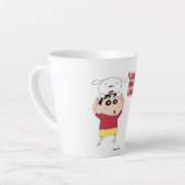 Latte Mug - Cadeau parfait pour les fans de Shinch (Angle gauche)