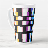 Latte Mug CHUNKY DESIGN ART CARRÉ (Angle gauche)