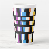 Latte Mug CHUNKY DESIGN ART CARRÉ (Devant)