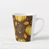 Latte Mug Citrouille d'or (Droite)