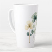 Latte Mug Clovers - Saint Patrick's Day (Angle gauche)