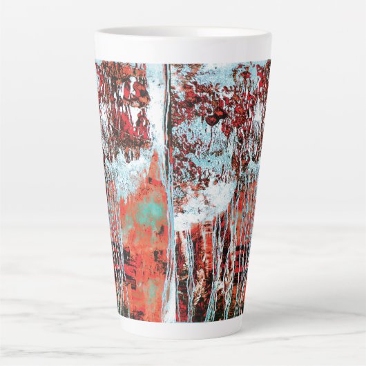 Latte Mug – Corrosion Pulse (Devant)