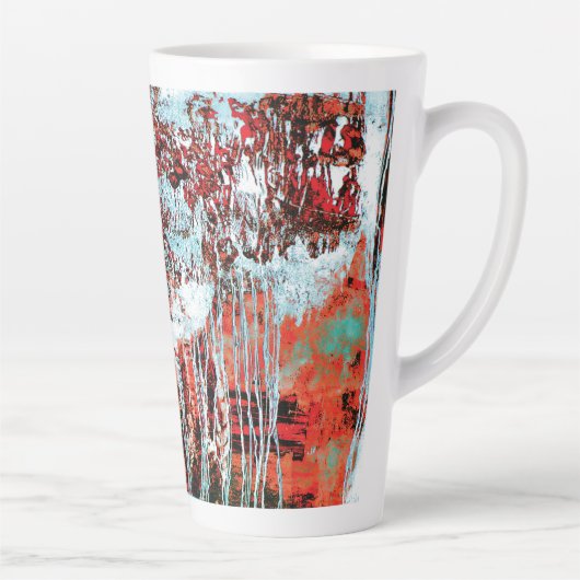 Latte Mug – Corrosion Pulse (Droite)