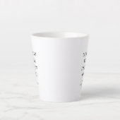 Latte Mug court 12oz. (Devant)
