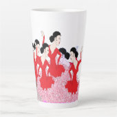 Latte Mug : Danseur espagnol (Devant)