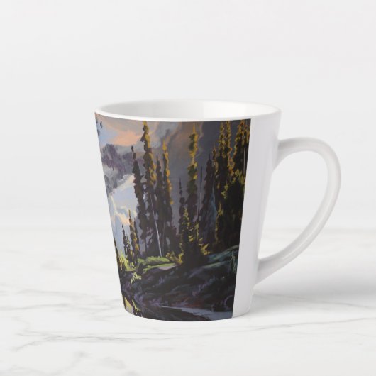 Latté Mug de Greg Hargarten, "Le matin après" (Droite)