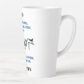 Latte Mug de gymnastique masculine (Droite)