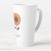 Latte Mug de la collection "bonté fleurie" (Angle droit)