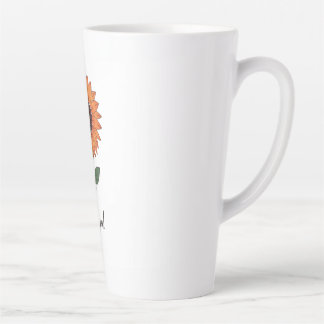 Latte Mug de la collection "bonté fleurie"