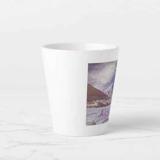 Latte Mug de l'Alaska (Devant)