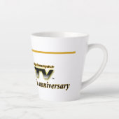 Latte Mug de MYETV - 15 ans (Droite)
