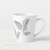 Latte Mug de Pine Cone (Droite)