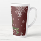 Latte Mug de rennes rouges (Droite)