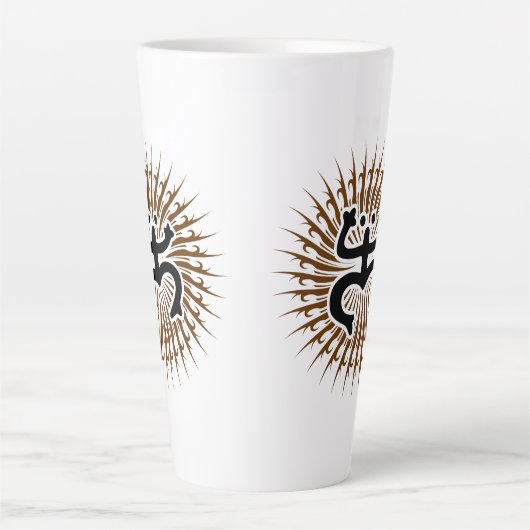 Latte Mug - Double Emblème (Devant)