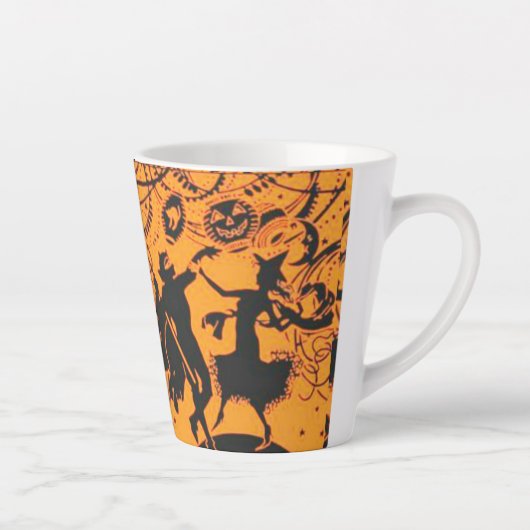 Latte Mug du Parti vintage d'Halloween (Droite)