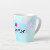 Latte Mug du Rêveur peint (Angle droit)