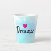 Latte Mug du Rêveur peint (Devant)