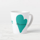 Latte Mug du travailleur social (Angle droit)