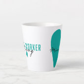 Latte Mug du travailleur social (Devant)