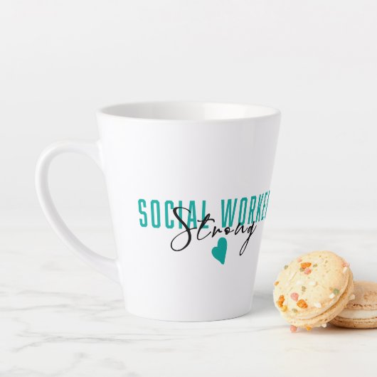 Latte Mug du travailleur social (En situation)