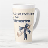 Latte Mug-Editable Grad Party Gift Mok (Rechterhoek)