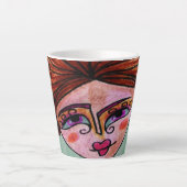 Latte Mug (Femme Whimsical - 01) (Devant)