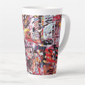 Latte Mug – Fragmented Pulse (Angle droit)