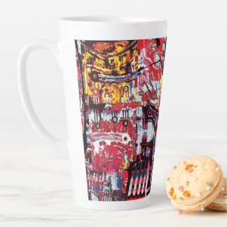 Latte Mug – Fragmented Pulse