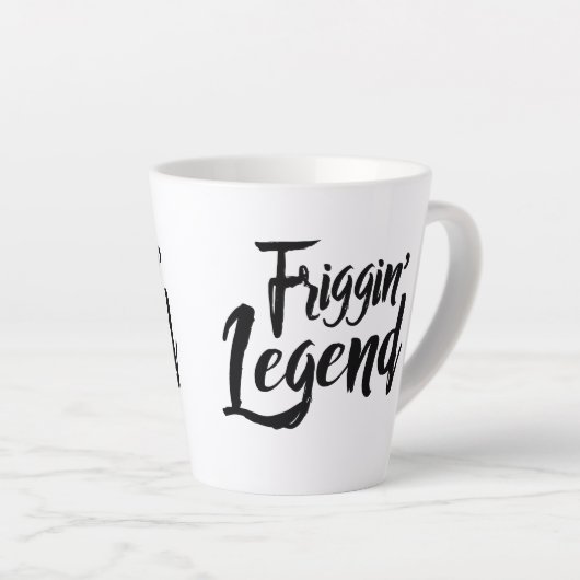 Latte Mug - Friggin' Legend (Angle droit)