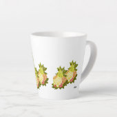 Latte Mug : Fruits tropicaux (Angle droit)